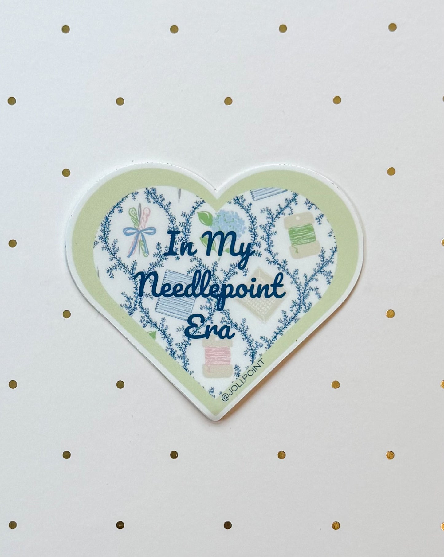 In My Needlepoint Era