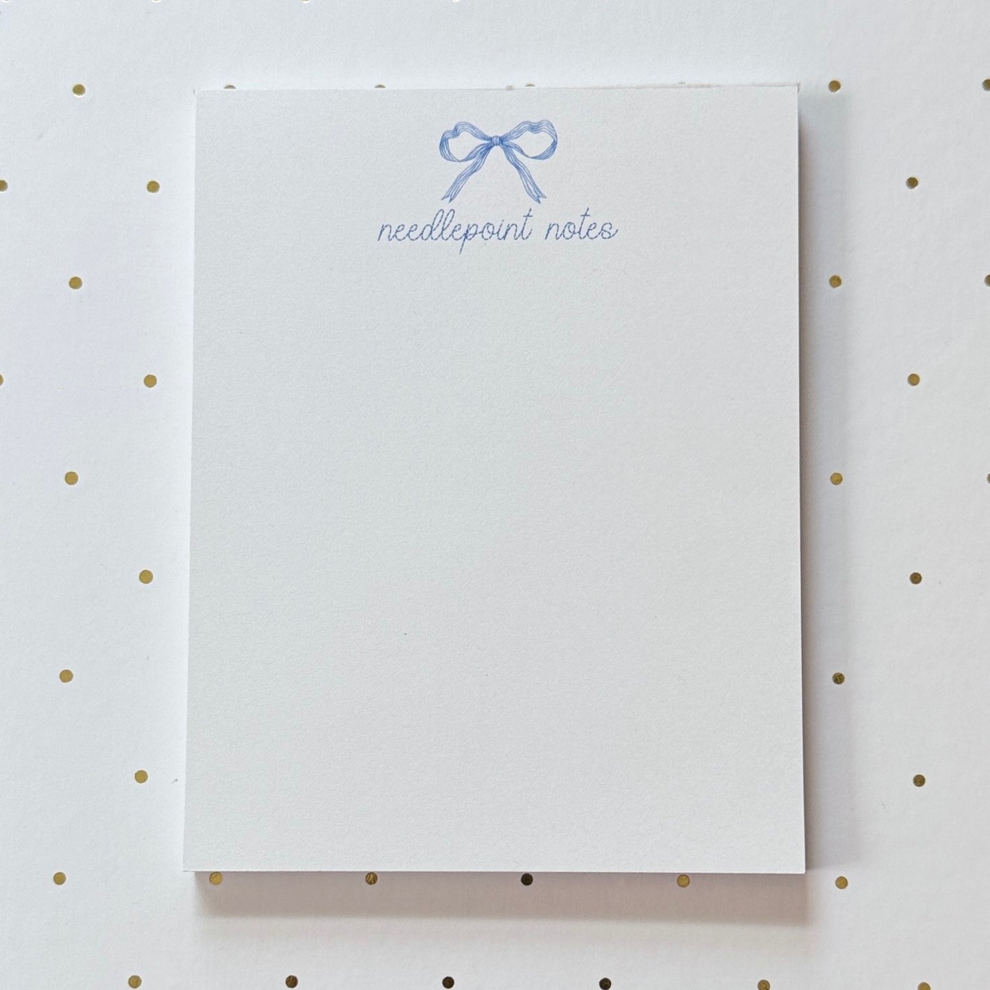 Needlepoint Notes notepad