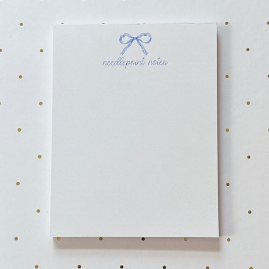 Needlepoint Notes notepad