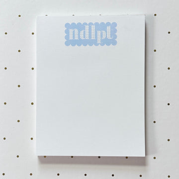 NDLPT Tiny Scissors notepad