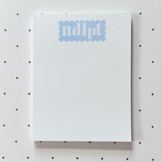 NDLPT Tiny Scissors notepad
