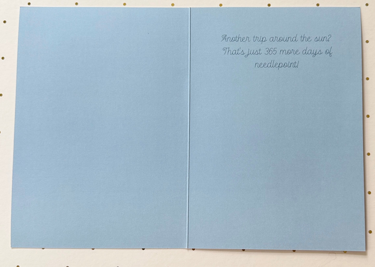 Birthday Card with Candles